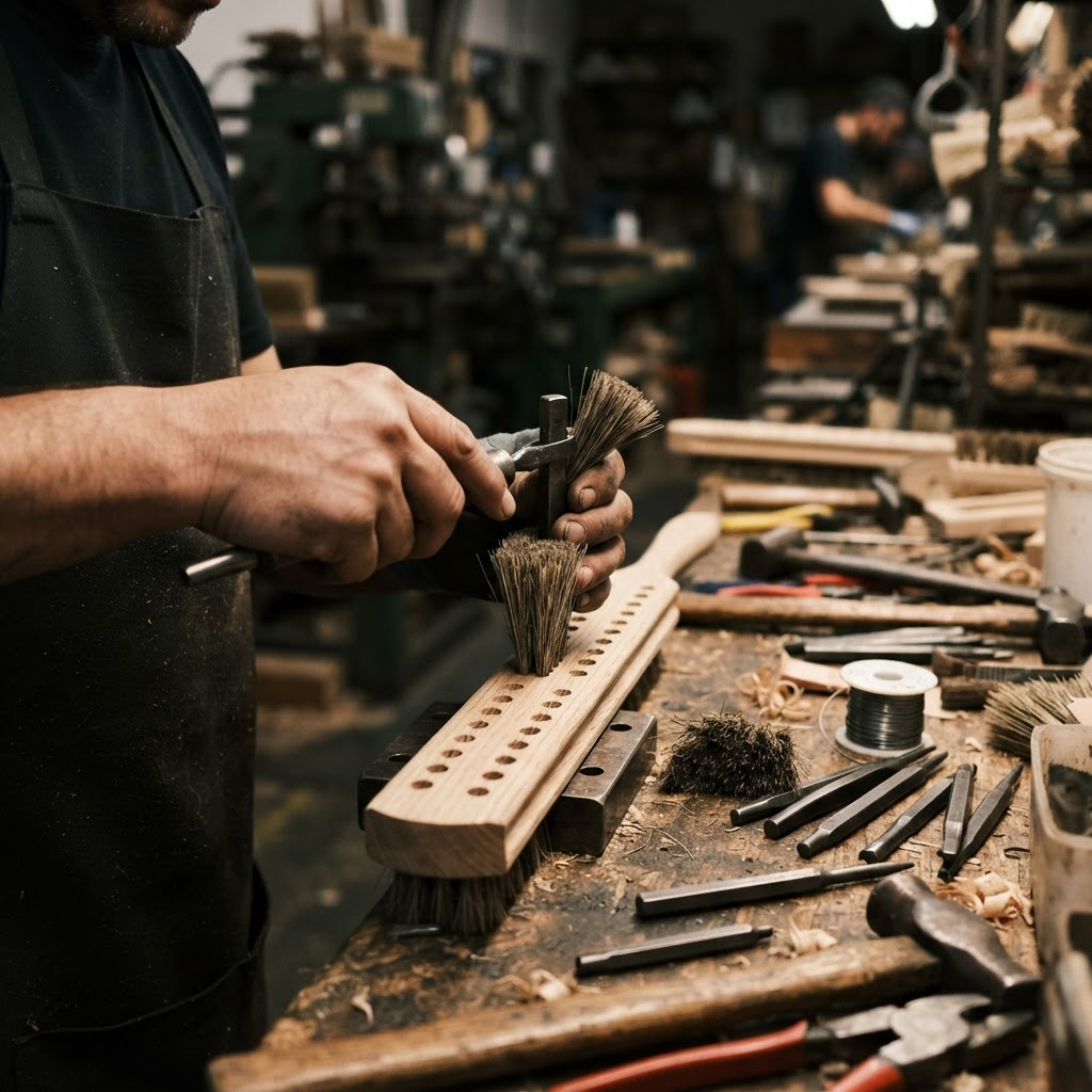 Brush manufacturing details